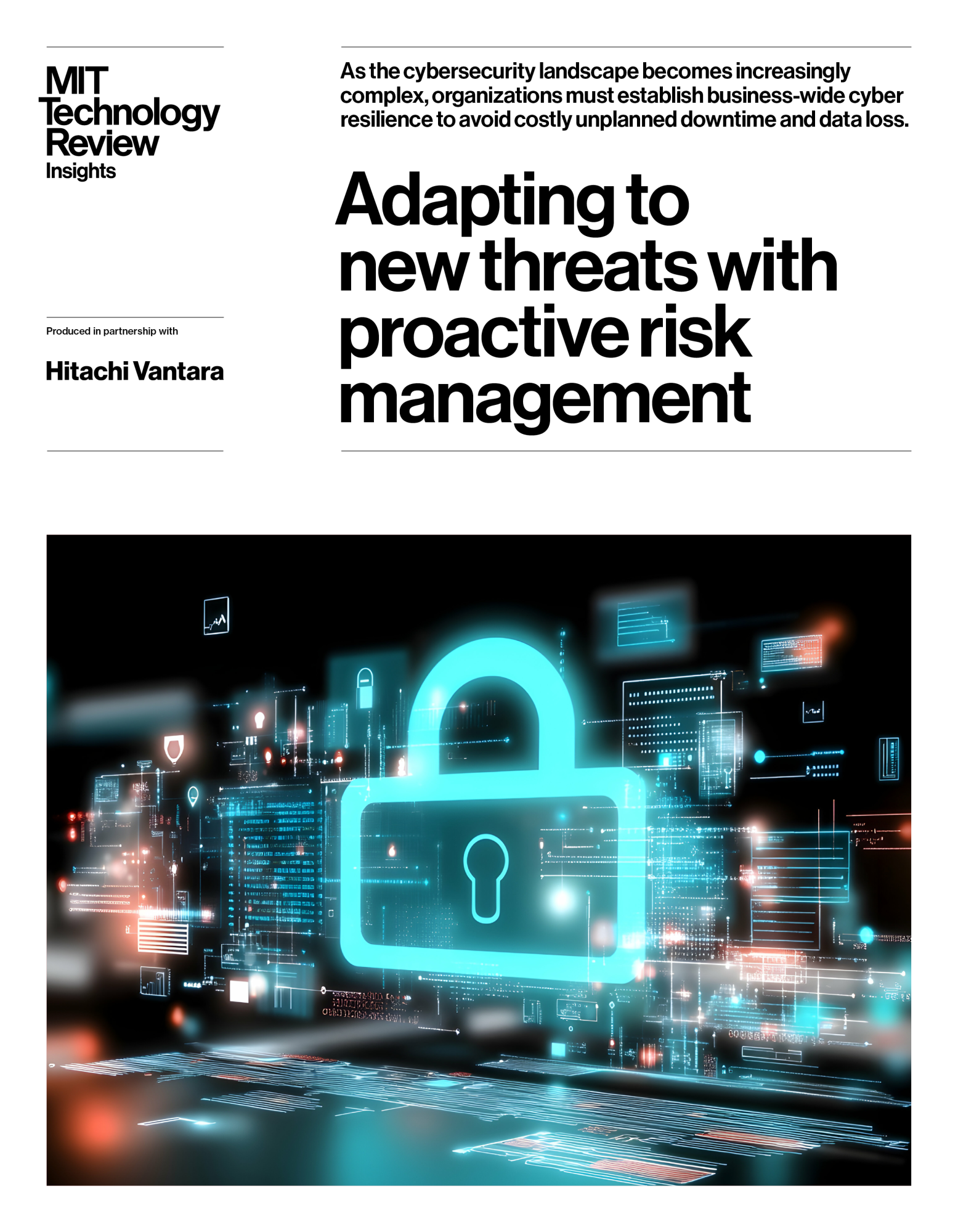 Adapting to new threats with proactive risk management