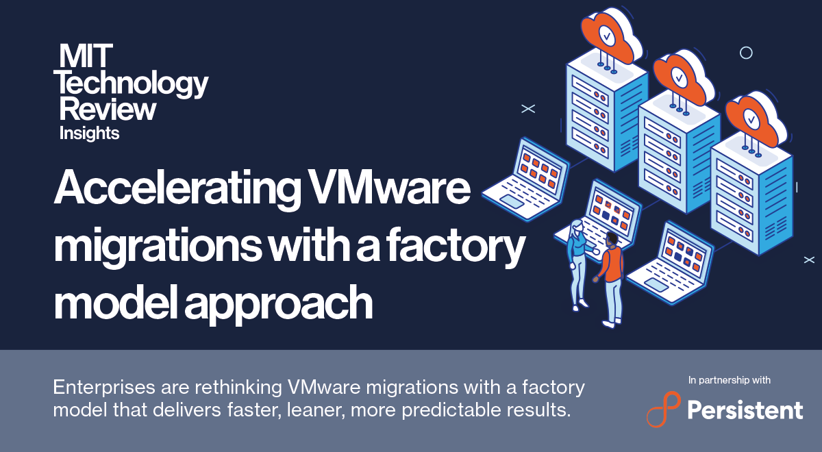 Accelerating VMware migrations with a factory model approach